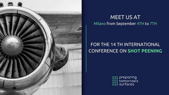 the 14th International Conference on Shot Peening in Milano from September 4th to 7th